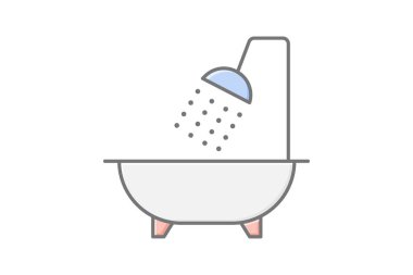 Banyo Kaldırma, vektör, piksel mükemmel, illüstratör dosyası