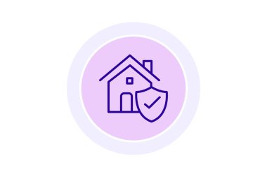 Ev Sigortası, vektör, piksel mükemmel, illüstratör dosyası