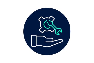 Bakım İsteği, vektör, piksel mükemmel, illüstratör dosyası