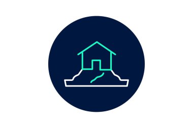 House Foundation, vektör, piksel mükemmel, illüstratör dosyası