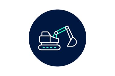 Kazıcı, vektör, piksel mükemmel, illüstratör dosyası