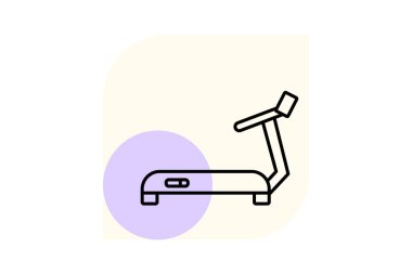 Fitness Merkezi, vektör, piksel mükemmel, illüstratör dosyası