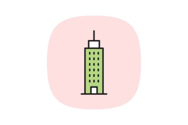 Gökdelen, vektör, piksel mükemmel, illüstratör dosyası