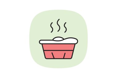 Sauna, vektör, piksel mükemmel, çizer dosyası