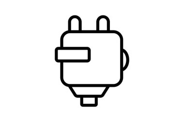 Seyahat Adaptörü, vektör, piksel mükemmel, illüstratör dosyası