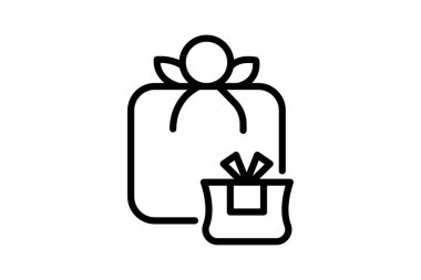 Hediye Dükkanı, vektör, piksel mükemmel, illüstratör dosyası