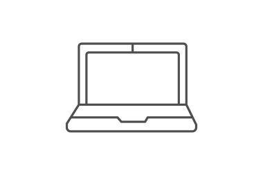 Laptop, vektör, piksel mükemmel, illüstratör dosyası