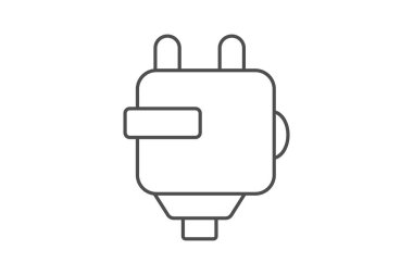 Seyahat Adaptörü, vektör, piksel mükemmel, illüstratör dosyası