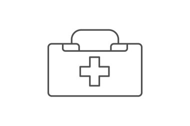 İlk yardım kiti, vektör, piksel mükemmel, illüstratör dosyası