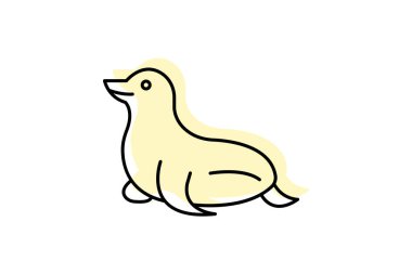 Mühür, vektör, piksel mükemmel, illüstratör dosyası