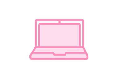 Laptop, vektör, piksel mükemmel, illüstratör dosyası