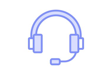 Kulaklık, vektör, piksel mükemmel, çizer dosyası