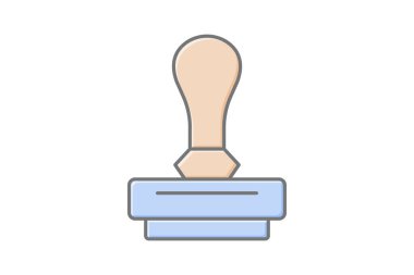 Damga, vektör, piksel mükemmel, illüstratör dosyası