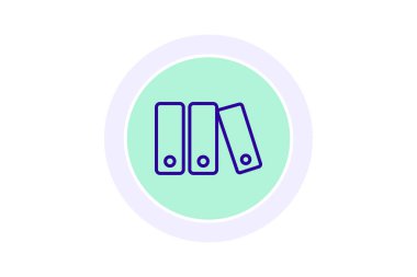 Bağlayıcı, vektör, piksel mükemmel, illüstratör dosyası