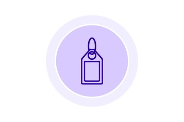 Bagaj Etiketi, vektör, piksel mükemmel, illüstratör dosyası