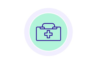 İlk yardım kiti, vektör, piksel mükemmel, illüstratör dosyası