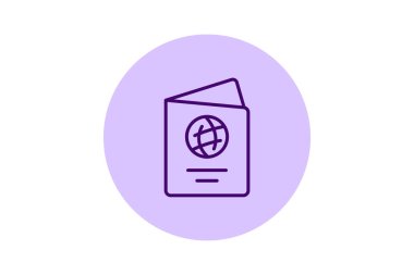 Pasaport, vektör, piksel mükemmel, illüstratör dosyası