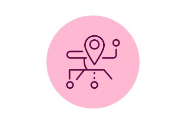 Metro haritası, vektör, piksel mükemmel, illüstratör dosyası