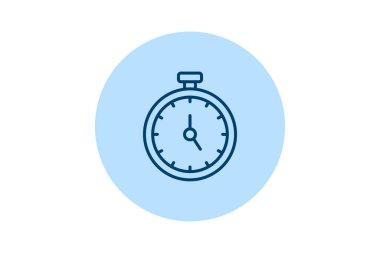 Stopwatch, vektör, piksel mükemmel, illüstratör dosyası