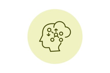 Zihin Haritası, vektör, piksel mükemmel, illüstratör dosyası