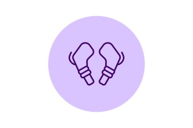 Kulak tıkacı, vektör, piksel mükemmel, illüstratör dosyası