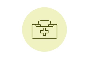 İlk yardım kiti, vektör, piksel mükemmel, illüstratör dosyası