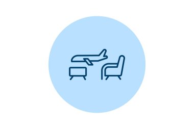 Havaalanı Salonu, vektör, piksel mükemmel, illüstratör dosyası