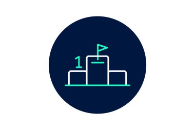 Podyum, vektör, piksel mükemmel, illüstratör dosyası