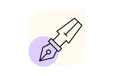 Kalem, vektör, piksel mükemmel, çizer dosyası