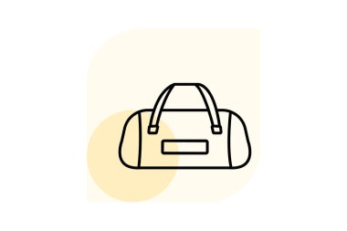 Çanta, vektör, piksel mükemmel, illüstratör dosyası