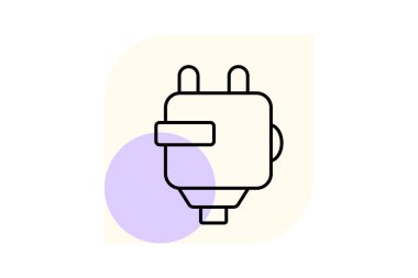 Seyahat Adaptörü, vektör, piksel mükemmel, illüstratör dosyası