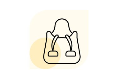 Ayakkabı Torbası, vektör, piksel mükemmel, illüstratör dosyası