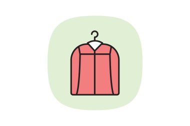 Giysi Çantası, vektör, piksel mükemmel, illüstratör dosyası