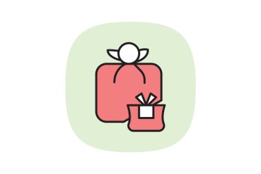 Hediye Dükkanı, vektör, piksel mükemmel, illüstratör dosyası