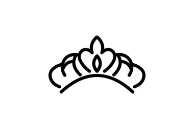 Taç, vektör, piksel mükemmel, illüstratör dosyası