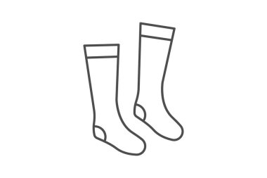 Bacak ısıtıcıları, vektör, piksel mükemmel, illüstratör dosyası