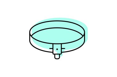 Boğucu, vektör, piksel mükemmel, illüstratör dosyası