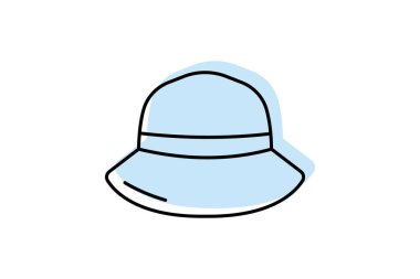 Bucket Şapka, vektör, piksel mükemmel, illüstratör dosyası