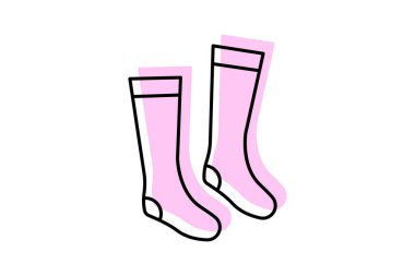 Bacak ısıtıcıları, vektör, piksel mükemmel, illüstratör dosyası