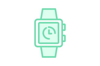 Smartwatch, vektör, piksel mükemmel, illüstratör dosyası