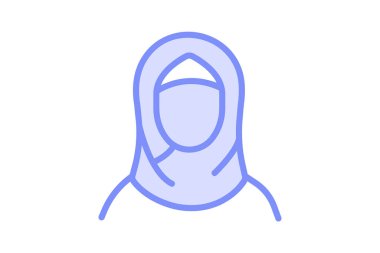 Başörtüsü, vektör, piksel mükemmel, illüstratör dosyası