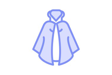 Pelerin, vektör, piksel mükemmel, illüstratör dosyası