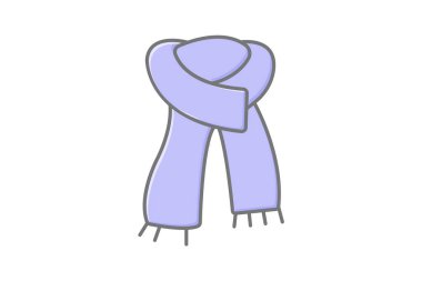 Pashmina, vektör, piksel mükemmel, illüstratör dosyası