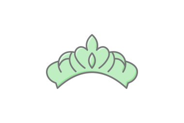 Taç, vektör, piksel mükemmel, illüstratör dosyası