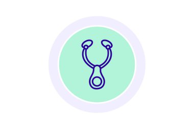 Göbek Halkası, vektör, piksel mükemmel, illüstratör dosyası