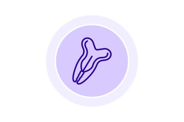 Saç tokası, vektör, piksel mükemmel, illüstratör dosyası