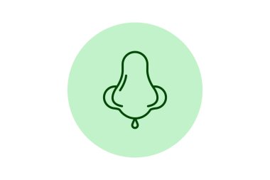 Burun halkası, vektör, piksel mükemmel, çizer dosyası