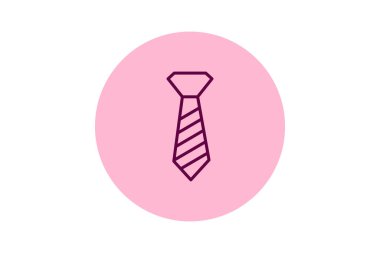 Kravat, vektör, piksel mükemmel, illüstratör dosyası