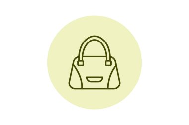 El çantası, vektör, piksel mükemmel, illüstratör dosyası