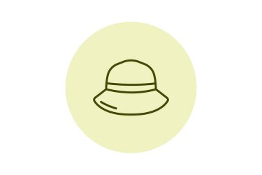 Bucket Şapka, vektör, piksel mükemmel, illüstratör dosyası